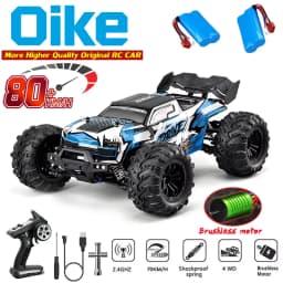 Oike 4WD Remote Control Car 40KM/H 50KM/H 80KM/H High Speed Racing Drift Truck Radio Off Road 4X4 Super Brushless Fast RC Buggy