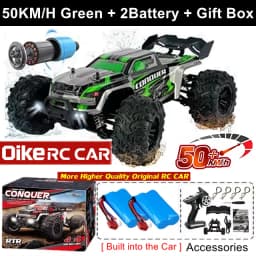 Oike 4WD Remote Control Car 40KM/H 50KM/H 80KM/H High Speed Racing Drift Truck Radio Off Road 4X4 Super Brushless Fast RC Buggy