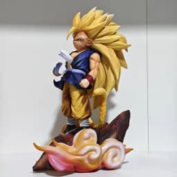 【INSTOCK】Dragon Ball GT Anime Figure Super Saiyan 3 Son Goku PVC Statue Model Desktop Ornament Hobby Collectible for Anime Fans