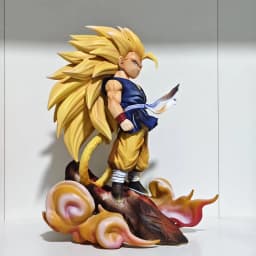 【INSTOCK】Dragon Ball GT Anime Figure Super Saiyan 3 Son Goku PVC Statue Model Desktop Ornament Hobby Collectible for Anime Fans