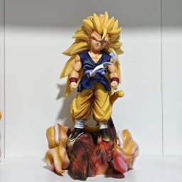 【INSTOCK】Dragon Ball GT Anime Figure Super Saiyan 3 Son Goku PVC Statue Model Desktop Ornament Hobby Collectible for Anime Fans
