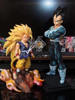 【INSTOCK】Dragon Ball GT Anime Figure Super Saiyan 3 Son Goku PVC Statue Model Desktop Ornament Hobby Collectible for Anime Fans