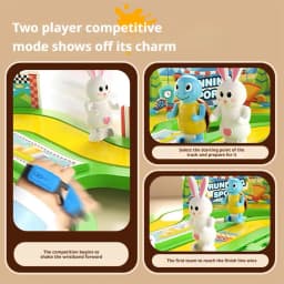 Wireless Motion Sensing Racing Board Wireless Body Sensing Competition Running Table Game Toy Two-Person Competitive Motion Toys