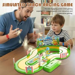 Wireless Motion Sensing Racing Board Wireless Body Sensing Competition Running Table Game Toy Two-Person Competitive Motion Toys