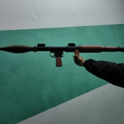 130cm Firecracker Tube Toy Gun Launching Tube for Launching Rocket Launchers. Absolute Survival Game. Functionless Toy Model.
