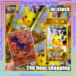 IN STOCK 100% Original Pokemon Cards 30th Anniversary Celebration Coin Set PTCG Simplified Chinese Version Collection Card Gifts