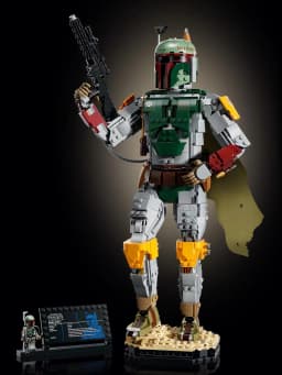Boba Fett Large Action Figure MOC Building Blocks Model 1544PCS Collectible Bricks Toy For Adult Kids Birthday Gift