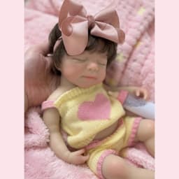 1PC/2 Clothes 33CM Open Mouth Rooted Hair Pascale Soft Silicone Bebe Reborn Girl Doll 3D Painted Skin bebe reborn de silicona