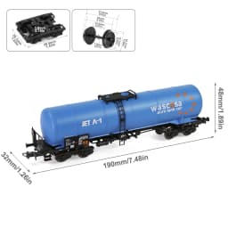 Evemodel Train Wagon HO Scale Oil Tank Car 1:87 Model Tank Wagon Model Railway C8768