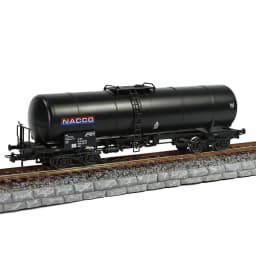 Evemodel Train Wagon HO Scale Oil Tank Car 1:87 Model Tank Wagon Model Railway C8768