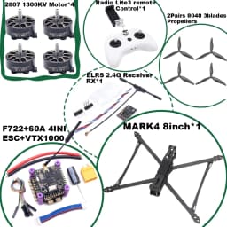 BCUBE MARK4 V2 8/9/10inch F722 Flight Control 45/60A 4INI ESC Rack Drone FPV Carbon Fiber PV Racing Drone Quadcopter Freestyle