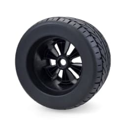4PCS 1/8 Wheels Tires 170mm 165mm Tyre Weel 17mm Hex Hub Rubber Sponge for 1/8 RC Car Monster Truck Buggy ARRMA Traxxas