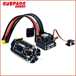Surpass Hobby Rocket-RC Supersonic 380 8.5T 10.5T 13.5T 17.5T 2-3S Brushless Sensored Motor 80A 6-11V ESC For 1/12 1/14 RC Car
