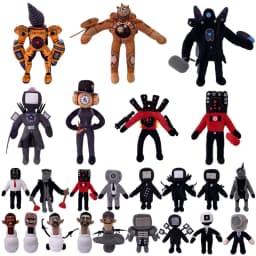 20-28cm Skibidi Toilet Plush Toy New Doll Stuffed Toy Yes Yes Dop Speaker Man TV Man Camara Camera Man