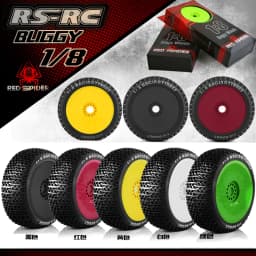 4pcs 116mm Off Road Buggy Tires Wheel 17mm Hex Hubs For 1/8 Rc Racing Car 4wd Nitro Hpi Hsp Bazooka Camper Kyosho Zd Hongnuo
