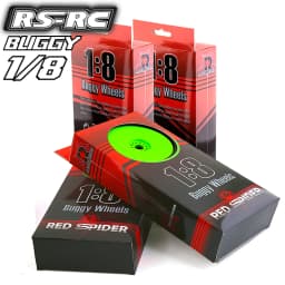 4pcs 116mm Off Road Buggy Tires Wheel 17mm Hex Hubs For 1/8 Rc Racing Car 4wd Nitro Hpi Hsp Bazooka Camper Kyosho Zd Hongnuo