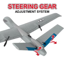 Z55 2.4G 3CH RC Plane EPP Foam Hand Throwing 660mm Wingspan Airplane Remote Control Glider Aircraft Outdoor Boys Toys