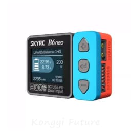 SKYRC1-6S Smart Balance Charger Discharger 200W LiPo Li-ion Battery Power Supply For RC FPV Aircraft