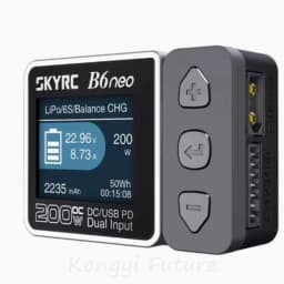 SKYRC1-6S Smart Balance Charger Discharger 200W LiPo Li-ion Battery Power Supply For RC FPV Aircraft