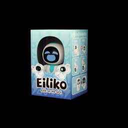 ENERGIZE LAB Eiliko Aquamarine Your Tiny AI Charm Robot That Matches Every Daily Outfit,Fun Electronic Pendant Toys,for Couples