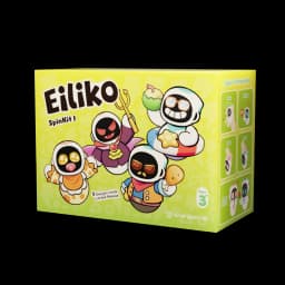 ENERGIZE LAB Eiliko Aquamarine Your Tiny AI Charm Robot That Matches Every Daily Outfit,Fun Electronic Pendant Toys,for Couples
