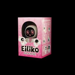 ENERGIZE LAB Eiliko Aquamarine Your Tiny AI Charm Robot That Matches Every Daily Outfit,Fun Electronic Pendant Toys,for Couples