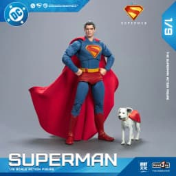 Original Fondjoy David Corenswet Superman Action Figure 1/9 New SupermanFigure PVC Joint Movable Collection Model Toys Gift