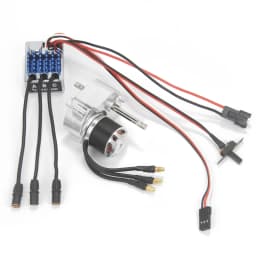 Full Metal Gearbox 2322 2600KV Brushless Motor AM32 45A ESC 21g Servo/2CH Receiver for RC Car Crawler MN82 MN78 MN168 MN99 MN98