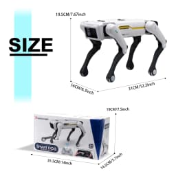 RC Mechanical Dog Multifunction Intelligent RC Robot Dog Sing Dance Programmable Interactive Bionic Smart Robot Dog Toy Gift