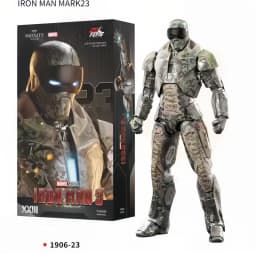 ZD Toys Iron Man MK1 MK2 MK3 MK4 MK5 MK6 MK7 MK42 MK43 MK45 MK46 War Machine Movie Action Figure 7 Inches Adult Collectible Toys