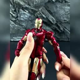 ZD Toys Iron Man MK1 MK2 MK3 MK4 MK5 MK6 MK7 MK42 MK43 MK45 MK46 War Machine Movie Action Figure 7 Inches Adult Collectible Toys