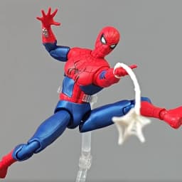 Blokees Spider Man Brand New Day Invisible Woman Jeff The Land Shark Champion Class Version Assembled Model Action Figure Toys