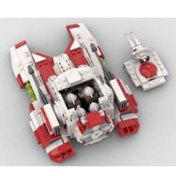 MOC Building Block TX-130 Legends DIY Assembly Bricks Starfighter Aircraft Collection Creative Display Toys Model Gifts 623PCS