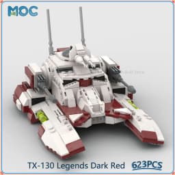 MOC Building Block TX-130 Legends DIY Assembly Bricks Starfighter Aircraft Collection Creative Display Toys Model Gifts 623PCS