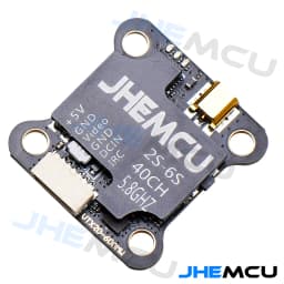 JHEMCU VTX20-600 5.8G 40CH FPV Transmitter PitMode 25mW 100mW 200mW 400mW 600mW 7-26V Adjustable VTX for RC FPV Racing Drone