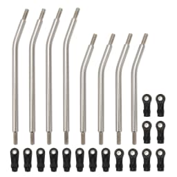 MEUS Racing Stainless Steel Links Set for 1/10 Axial Capra 1.9 UTB RC Crawlers