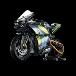 Adult Classic 1:8 Motorbike High-Tech Model Building Blocks Set Unique Motorcycle Bricks Toy Gift for Vehicle Enthusiasts