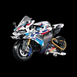 Adult Classic 1:8 Motorbike High-Tech Model Building Blocks Set Unique Motorcycle Bricks Toy Gift for Vehicle Enthusiasts