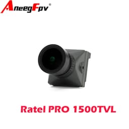 CADDXFPV Ratel Pro Analog Camera 1500TVL 9.5g Super WDR 4.5V-27V NTSC/PAL CMOS FPV Starlight Night Vision Blacklight Camera