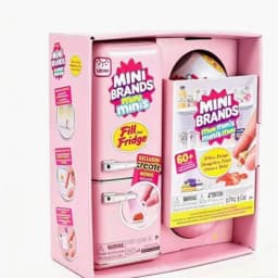 In Stock Genuine Zuru Mini Brands Mini Fridge Set With Original Packaging Blind Box Openable Fridge Door Anime Figure Mystery