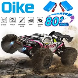 Oike 4WD 1:16 80KM/H Super Brushless 50KM/H Brushed RC Car 4x4 Off Road Remote Control High Speed Drift Racing Truck Buggy Toy