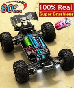Oike 4WD 1:16 80KM/H Super Brushless 50KM/H Brushed RC Car 4x4 Off Road Remote Control High Speed Drift Racing Truck Buggy Toy