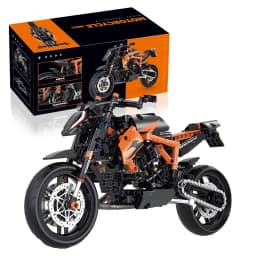 1:8 Motorbike Model Building Blocks Sets Racing Moto Bricks Toys Kids Boys Children Birthday Gifts Adult MOC Technical 579Pcs