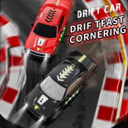 Oike 4WD Drift Racing RC Car with LED Light High Speed 2.4G Radio Remote Control 4x4 Race Sports Cars for Kids Toy Gift