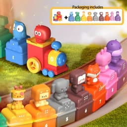 Children Electric Track Train Toy Steam Rail Car with Light&Music Mini Engineering Car Set Kids Puzzle Boy Toys Xmas Gifts