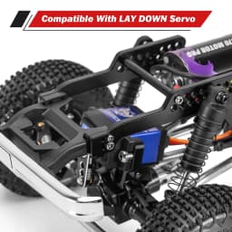 INJORA Universal LCG Chassis Frame Kit For 1/18 RC Crawler TRX4M (Aluminum)