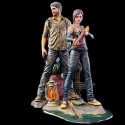 In-Stock The Last Of Us Figurine Joel & Ellie Action Figure Game Merchandise Desktop Ornament Model Collectible Statue Toys Gift