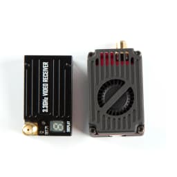 RUSHFPV 3.3G 4W VTX Transmitter Module 3170-3470MHz 3.3G Goggles VRX Video Transmission Receiver for Long Rang FPV Racing Drone