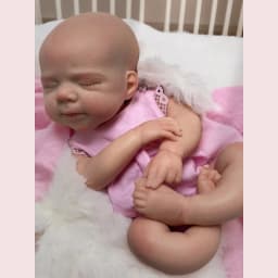 2 Sets Clothes & Washable Pascale Whole Body Silicone Bebe Reborn Girl With Open Mouth Soft Touch Newborn Silicone Girl Doll