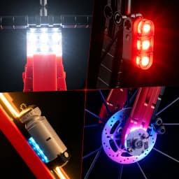 LED Light Set Suitable for Lego Road Bike 11380 Building Blocks
